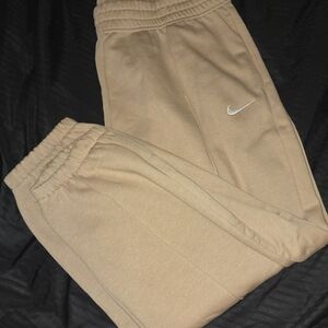 Nike Womens Tan Joggers Sweatpants Size 2X